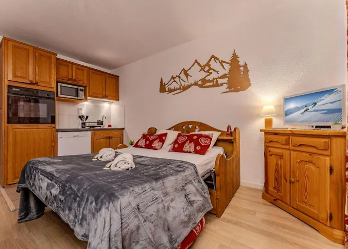 아파트 Stylish 2br - Heart Of Val Thorens, Amazing Views & Parking - Niverolles 발토랑스